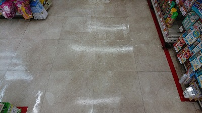 ヒール跡　除去後